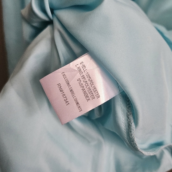 Hello Molly Taylor One Shoulder Midi Dress Mint M - Picture 5 of 10